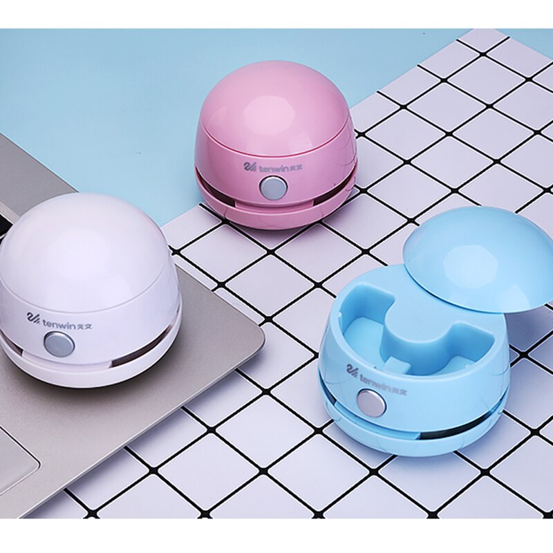 Mini Vacuum Cleaner Desktop Vacuum Cleaner Aspirador USB Charging Rubber Dust Pencil Debris Automatic Car Interior Cleaner