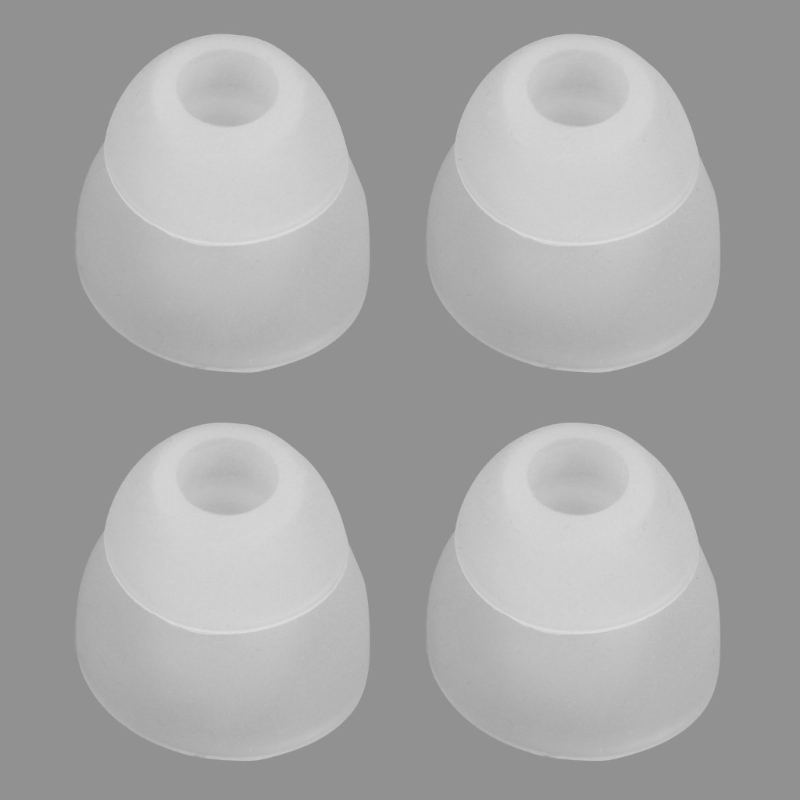 Siliconen in-ear oortelefoonhoezen Vervangende oordopjes Bud Tips Oordopjes Hoofdtelefoon Oordopjes Dubbele flens