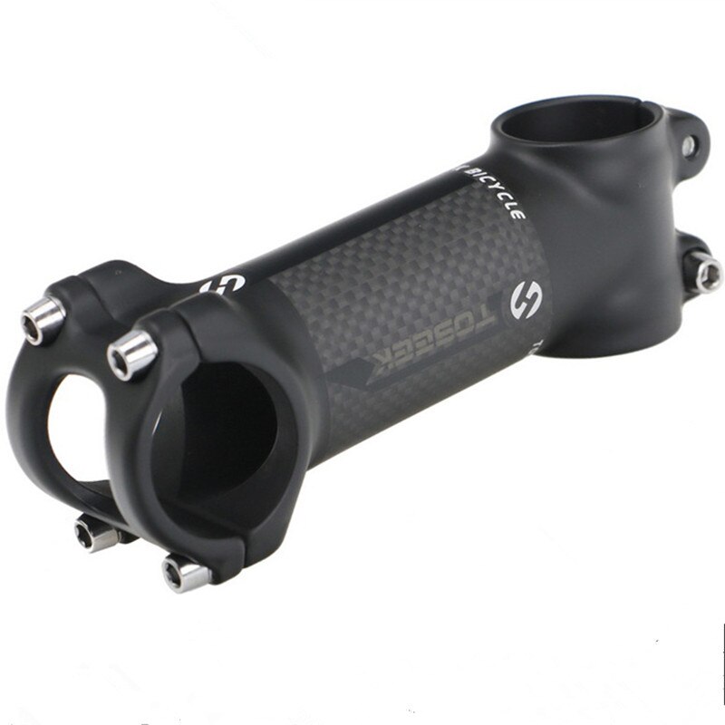 Bike Vorbau Lenker Riser MTB Carbon Stem Fahrrad Lenker Extender Radfahren Teile Aluminium Rennrad Vorbau 6 Grad 60-120mm