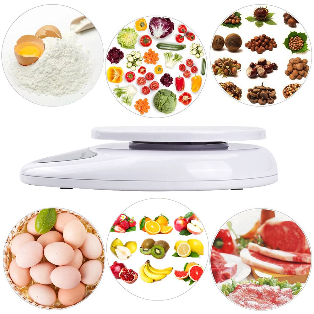 Portable 5kg/1g 1kg/0.1g Digital Scale LCD Electronic Scales Steelyard Kitchen Scales Postal Food Balance Measuring Weight Tool