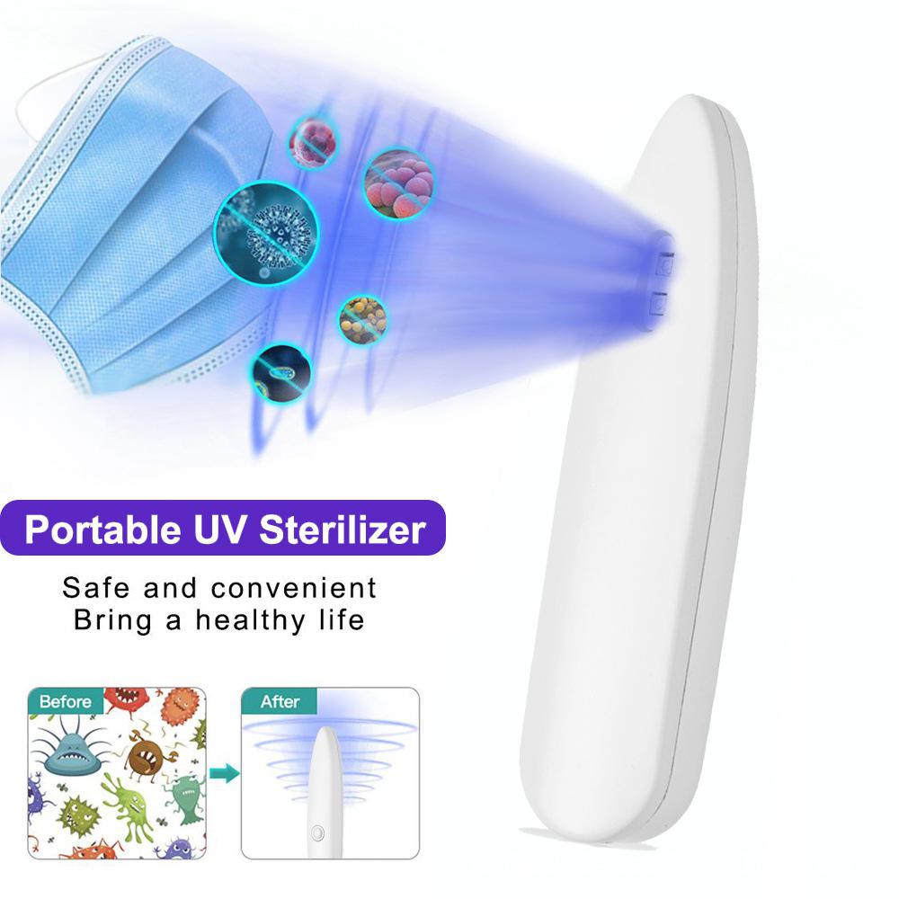 Uvc violet sterilisator husholdnings bærbar håndholdt desinfektion stick usb ultraviolet sterilisationslampe: Default Title