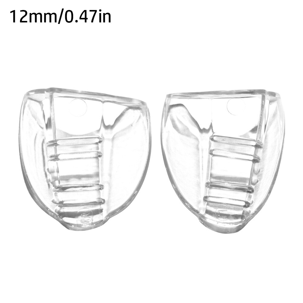 2 Stuks Universele Clear Veiligheid Bril Side Cover Bril Veilig Bescherming Stofdicht Bescherm Ogen Bril Accessoires: 12mm