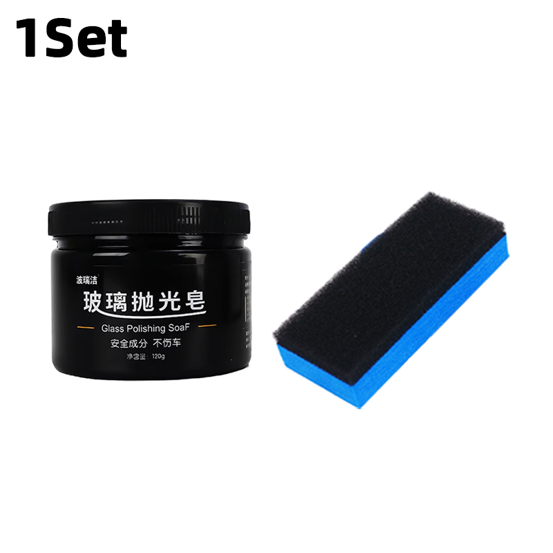 120g Ceroxid Glas Polierpulver Creme Fenster Windschutzscheibe Wachs Polnisch Kratzer Entferner Auto Reparatur Einfügen Hause Glas Reiniger