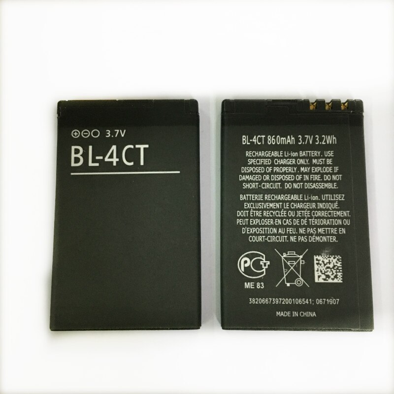 Baterii BL-4C BL-5C BL-4B BL-5B BL-4CT BL-5CT BL-4D BP-4L BL-5K BL-5F BL-4U BL-5BT BP-5M BP-6M BL-4S BL-4J BL-5J baterii: niebieski-4CT