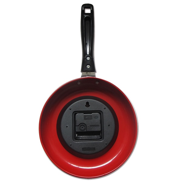 Zegar ścienny metalowa patelnia projekt 8 Cal zegary dekoracja kuchni nowość sztuka zegarek