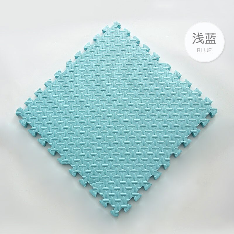 10 stuks eva-schuim baby speelmat gestikt kruipkleed kind ontwikkelingsmat gemonteerd massief tapijt puzzelmat baby gym speelgoed: Qc0084-15