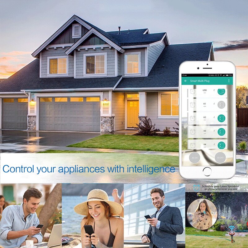 WiFi Smart Brazilian Wall Socket USB Electric Brazil Sweden Swiss Plug Switzerland Outlet Wireless Remote Tuya Alexa Google Home