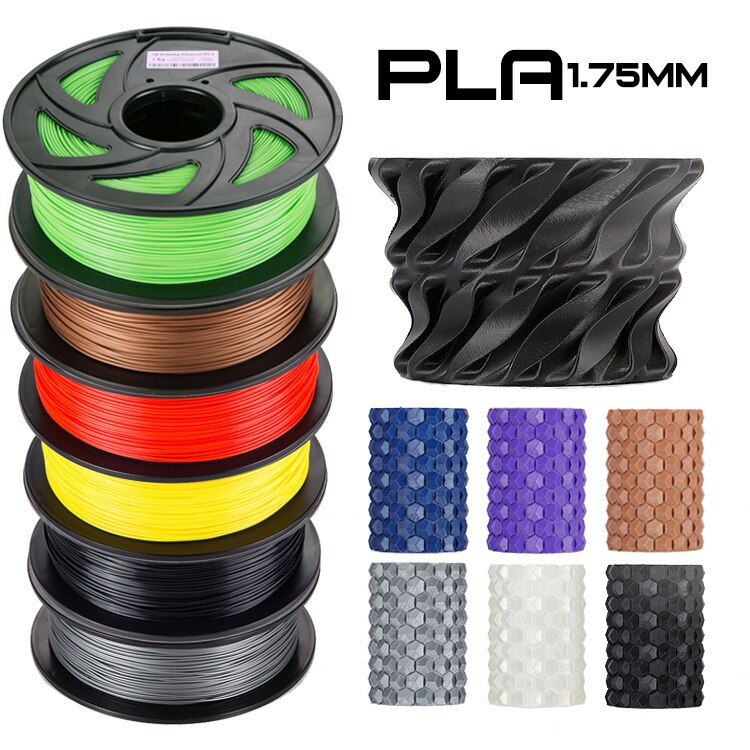 Filament pour imprimante 3D CTC 1.75 1KG PLA | de supérieure, ABS bois TPU PetG PP PC matériaux de Filament en plastique pour RepRap