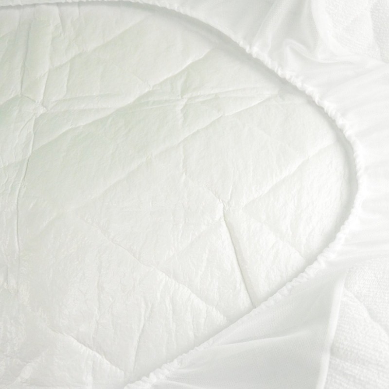 Bebê texturas-impermeável acolchoado algodão terry protector berço colchão 60x120 cm