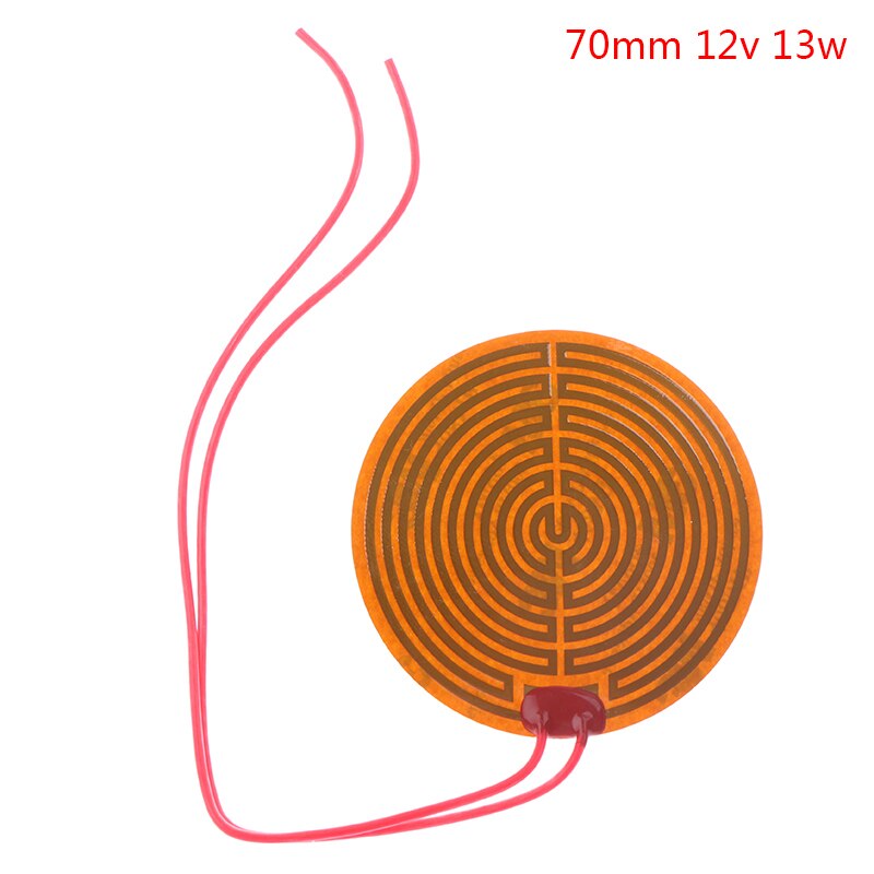 5/12/24V Pi Verwarming Film Plaat Polyimide Elektrische Verwarmde Panel Pad Mat Lijm: 10