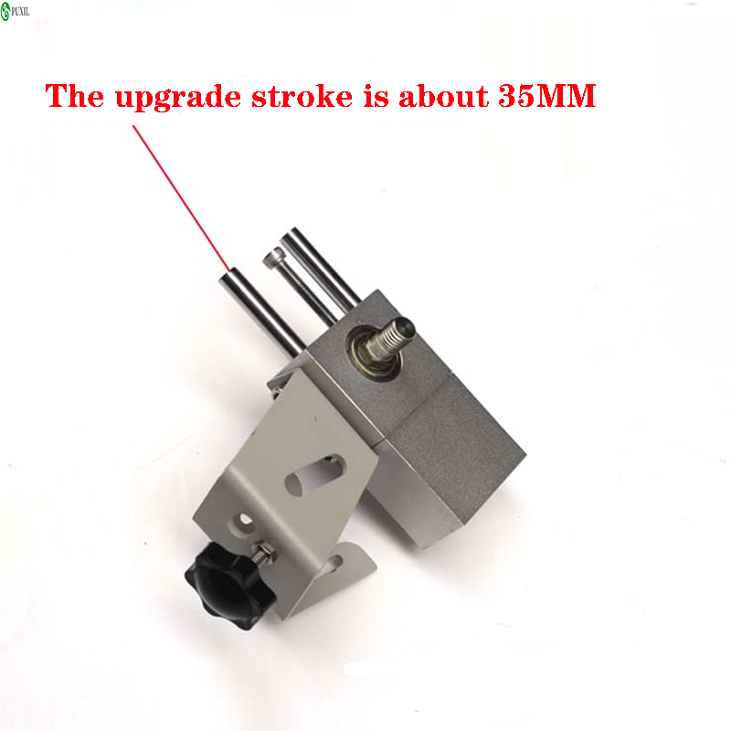 DIY Woodworking Cutting Polishing Unpowered Spindle Small Table Saw Accessories Set Mini Table Saw Lifting Spindle Assembly