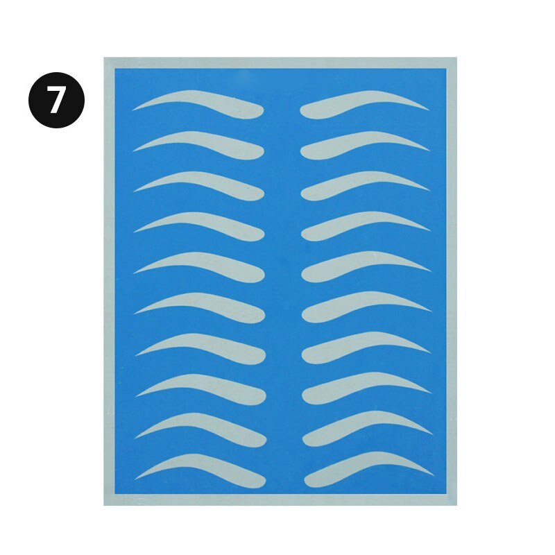 Alle serier fast sminke øyenbryn lepper nybegynner trening hud blank freestyle tatovering praksis hud ark 20 x 15cm: 7