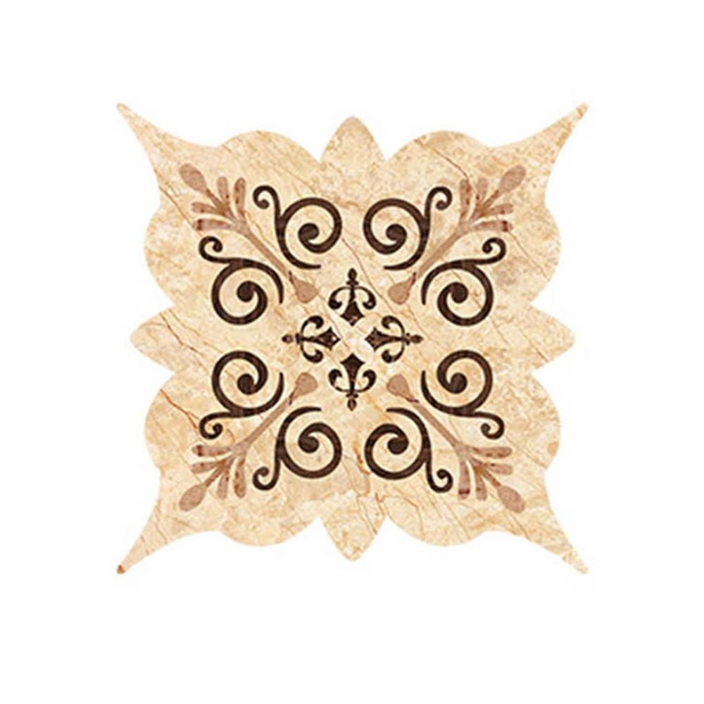 21Stck Selbstklebende PVC Keramik Fliesen Aufkleber Wasserdicht Keramik Zauberstab Kunst Diagonale Boden Aufkleber Küche Haushalt Dekoration: B