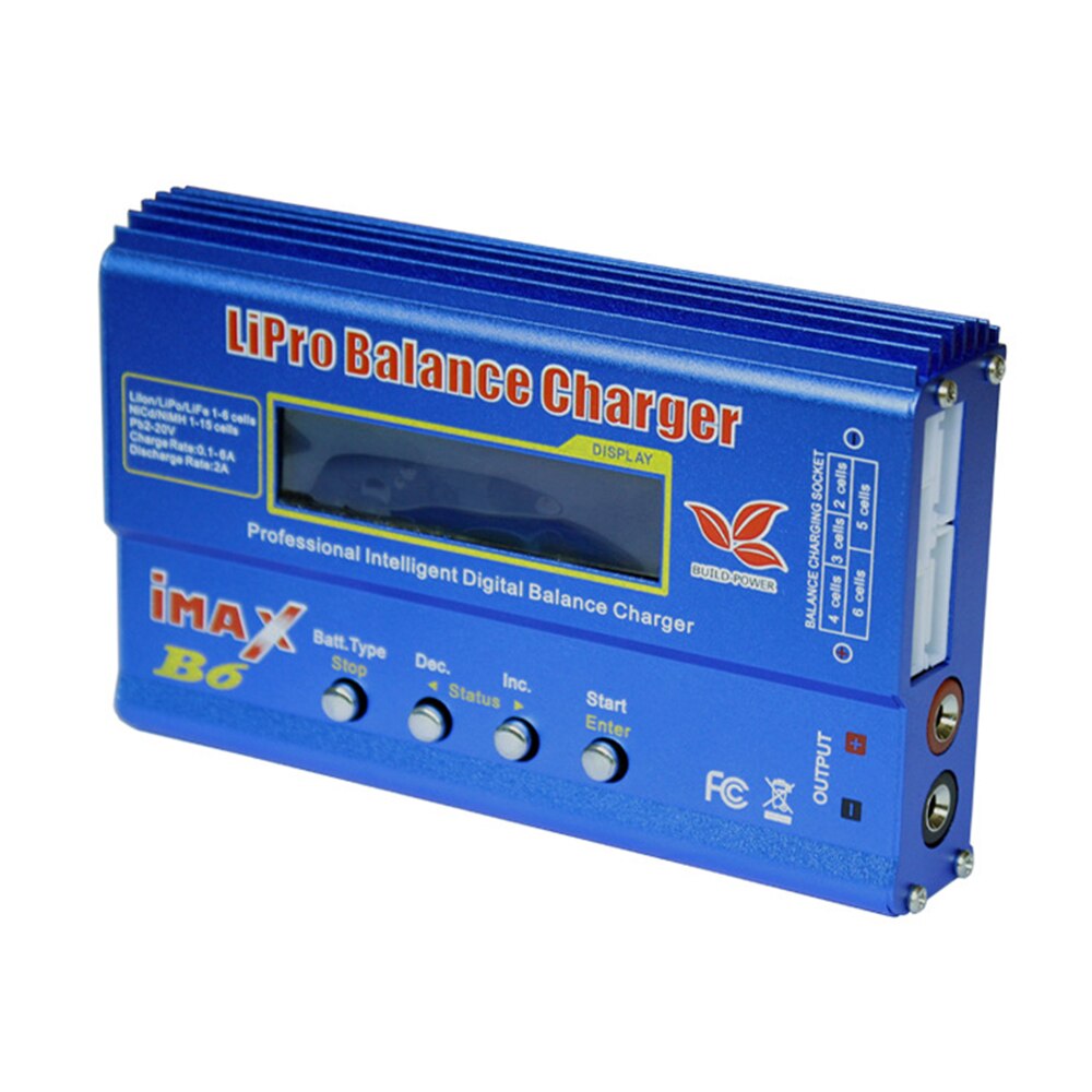 Original IMAX B6 MINI Balancer loader Discharger for RC helicopter-NIMH Peak / NICD Intelligent LCD battery charger