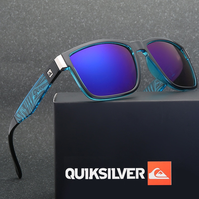 QS056 Klassieke Sport Zonnebril Mannen Vrouwen Strand Vissen Zonnebril Populaire Vierkante Glazen UV400