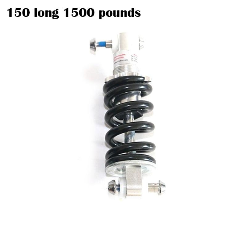 Accesorios de suspensión trasera para ciclismo, piezas de amortiguación plegables para el hogar, amortiguador de aleación para bicicleta de montar en bicicleta de 100/125/150mm: 150 long 1500 pounds