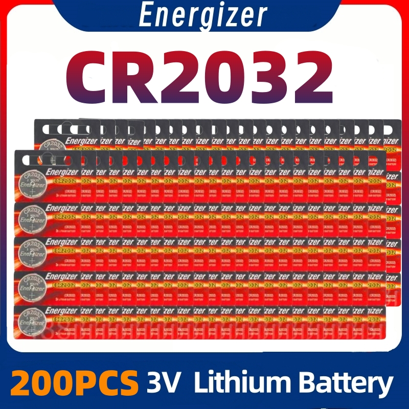 10-100 pezzi CR2032 3v Batteria 100% originale Cr 2032 DL2032 BR2032 5004LC Batteria a bottone 3v Batteria al litio 2032 per orologi giocattoli