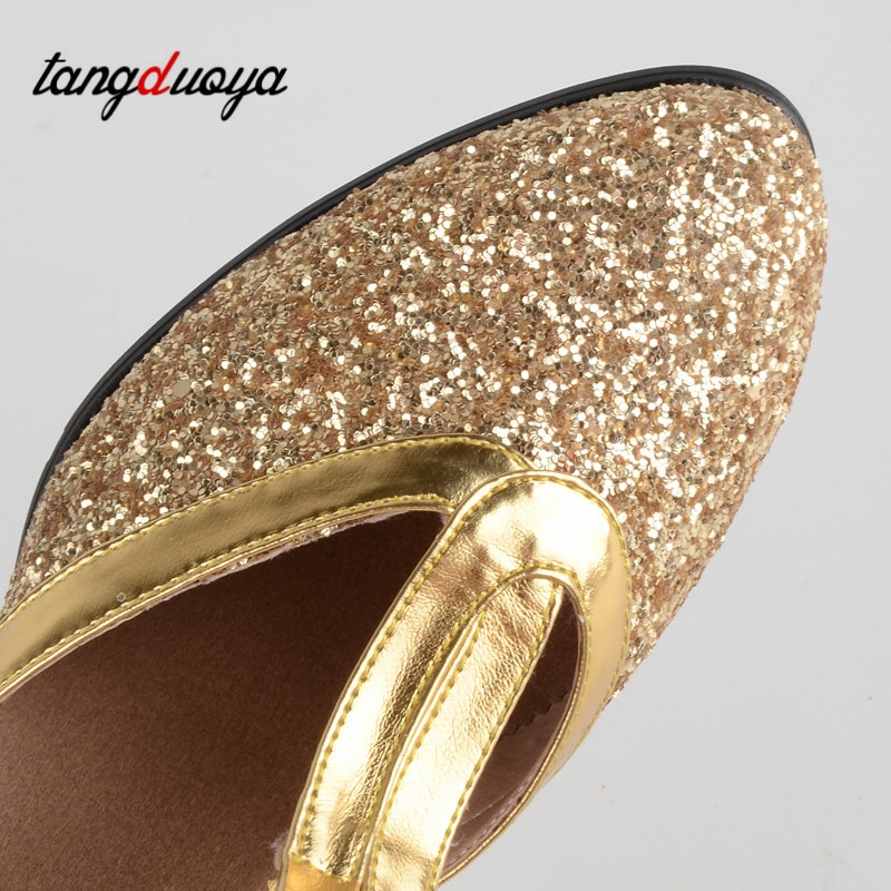 Salsa Latin Dance buty dla kobiet Tango tańca towarzyskiego wysokie obcasy miękkie buty do tańca dla kobiet 5/7cm sandały tańca towarzyskiego