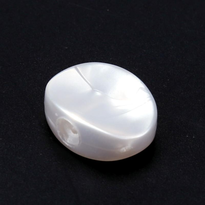 6 Stks/partij Plastic Gitaar Stemsleutels Tuners Machine Heads Vervanging Knop Knoppen Kleine Ovale Witte Parel Gitaar Accessoires