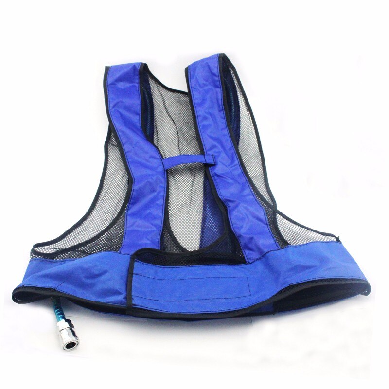 Vortex tube air conditioner waistcoat for workers in high temperature, compressed air cooling vest welding steel
