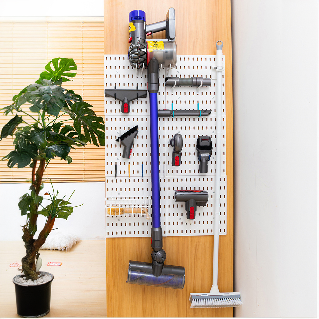 DIY Stecktafel Zubehör Küche Organisation Kein Bohrer Hängen Regal Lagerung Haken Zauberstab Organizer Handwerk Für Garage Zimmer