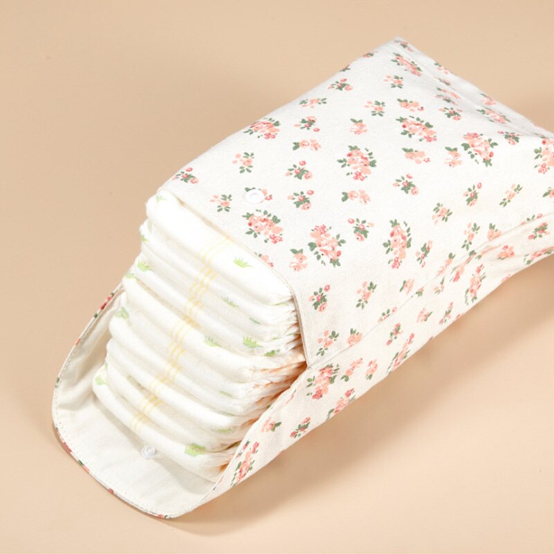 Baby Lagerung Tasche Nassen und Trockenen Windel Mehrweg Hängen Tasche Waschbar Tragbare Pflege Tasche Krippe Hängen Tasche