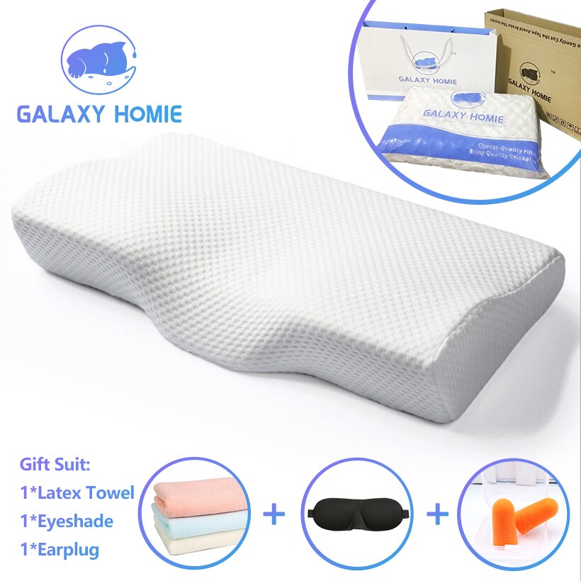 Lange Grote Memory Foam Kussen Orthopedische Kussens Voor Bed Slapen Voor Cervicale Pijn Met Goede Slaap Galaxy Homie 61x35x11cm
