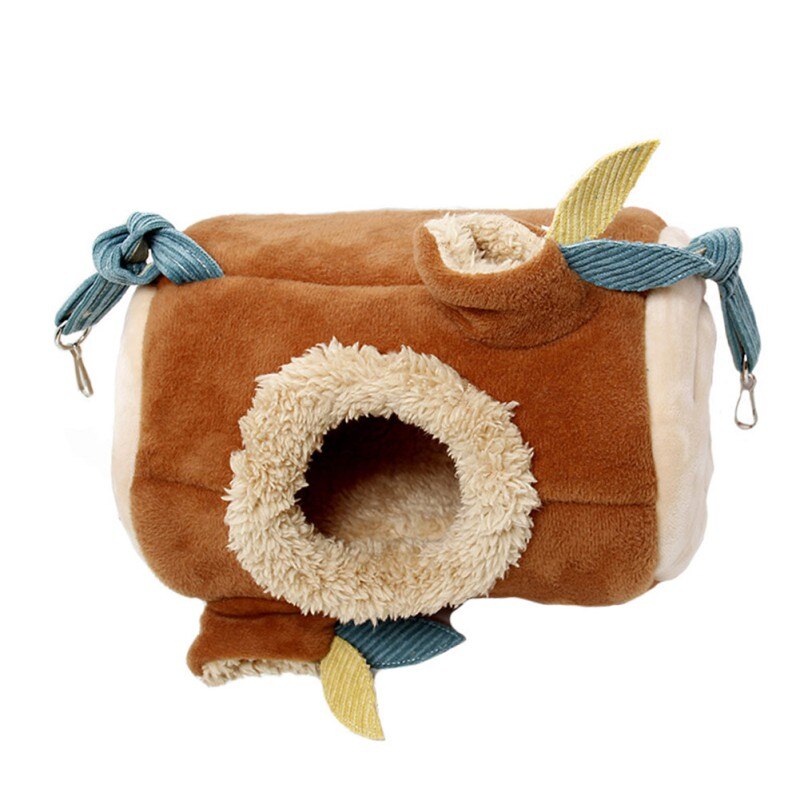 Plüsch Stumpf Hamster Tunnel Hängematte Hängen Nest Weiche Haus Bett KäFeige Für Mini Ebene Kleine Haustier Mäbenutzen Ratte Nest Bett
