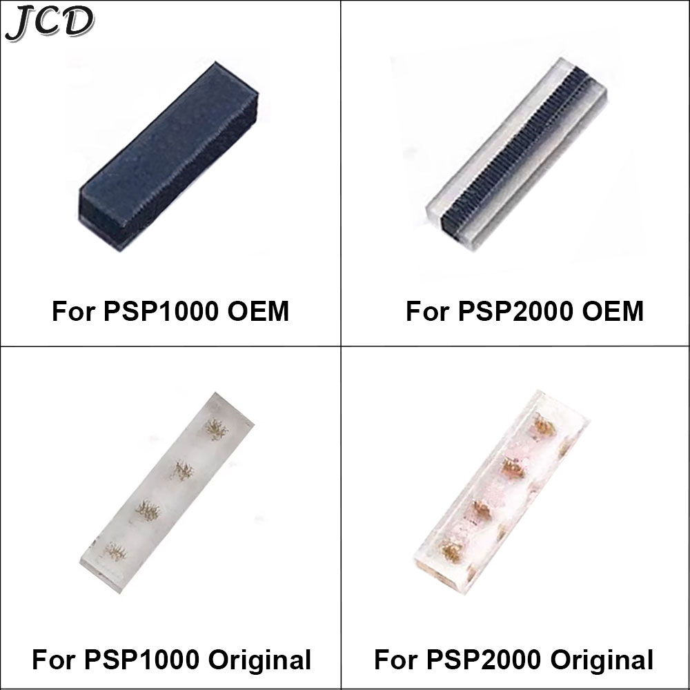 JCD-almohadilla de goma conductora de contacto para PSP 1000 2000, Joystick analógico 3D Original, pieza de reparación de juegos, 1 piezas