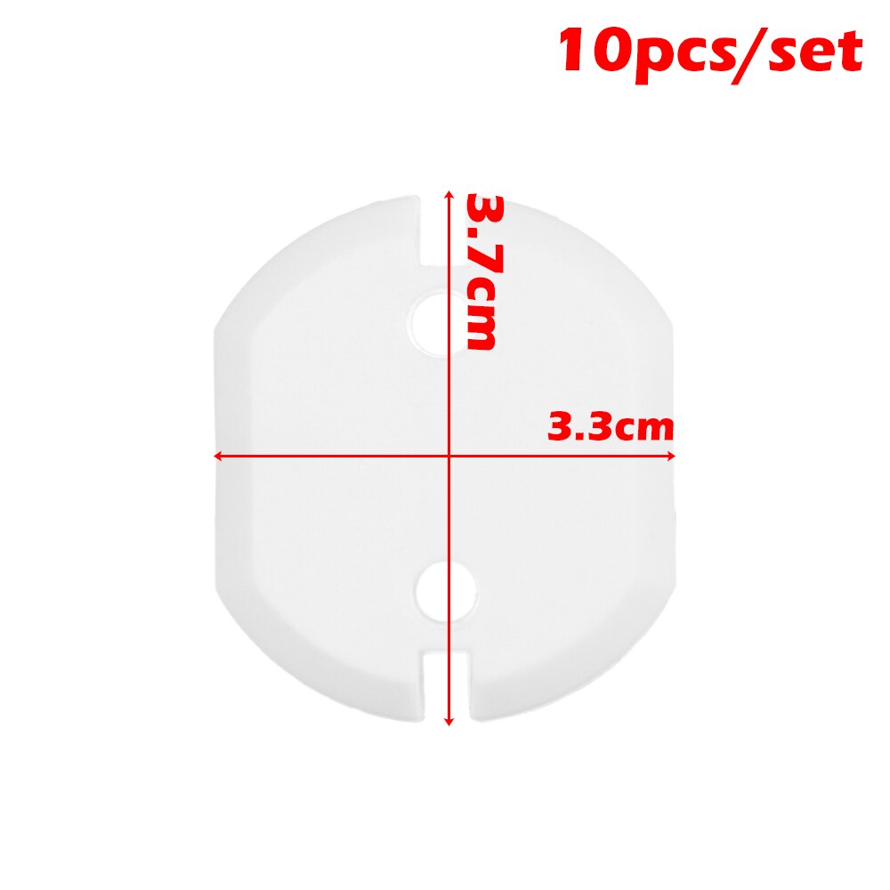 10Pcs Stopcontact Stopcontact Baby Kids Kind Veiligheid Guard Bescherming Anti Elektrische Shock Stekkers Protector Draaien Cover: 1