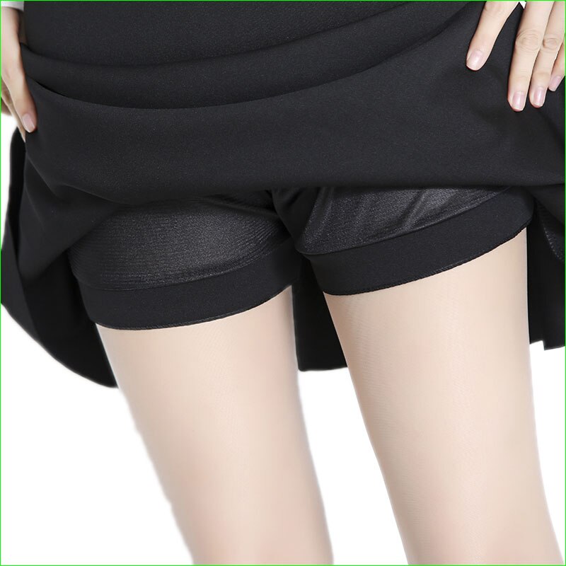 Woman Heavy Tiered Skirts Black Anti-exposure A-line Skirt For Tennis Dance Performance M-4XL