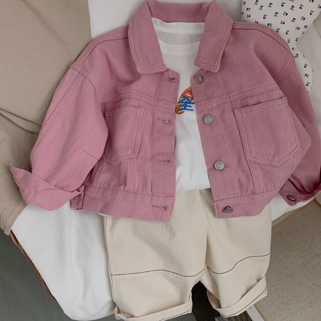 Jongen Jassen Denim Kids Jassen Jeans Mode Kinderen Bovenkleding Lente Herfst 2022-036: 8T