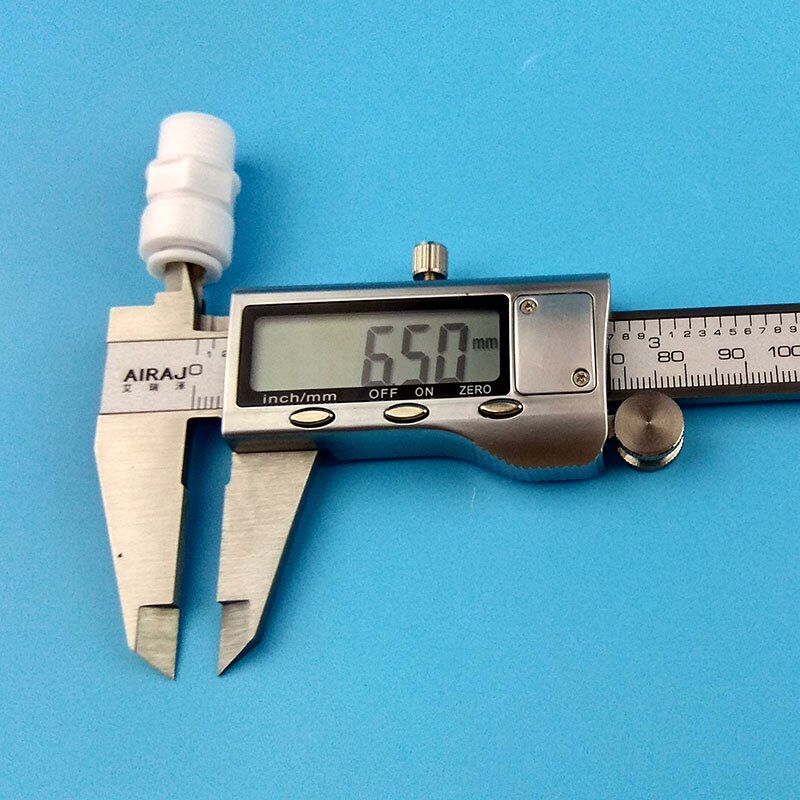 No buckle Water purifier water Threaded joints/ connector,1/4" External thread to 1/4" fast joint Water purifier direct connect