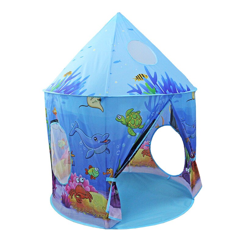 3 en 1 Portable jouet tente enfants tente jouet océan balle piscine enfants Tipi tentes ramper Tunnel piscine balle bébé jouer tentes: 1PCS