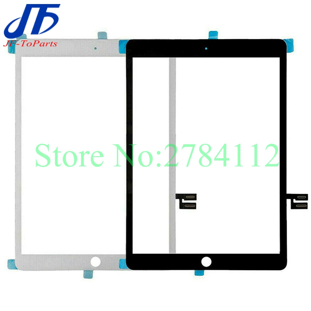 10Pcs Replacement For iPad 7 10.2 7th Gen A2197 A2198 A2200 For ipad7 8th Touch Screen Digitizer Outer Glass Panel with Adhesive