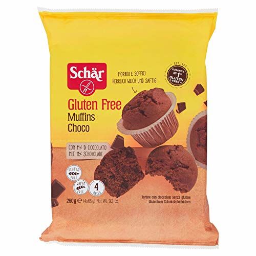 Muffins Choco Tortine con Cioccolato senza Glutine 260 G