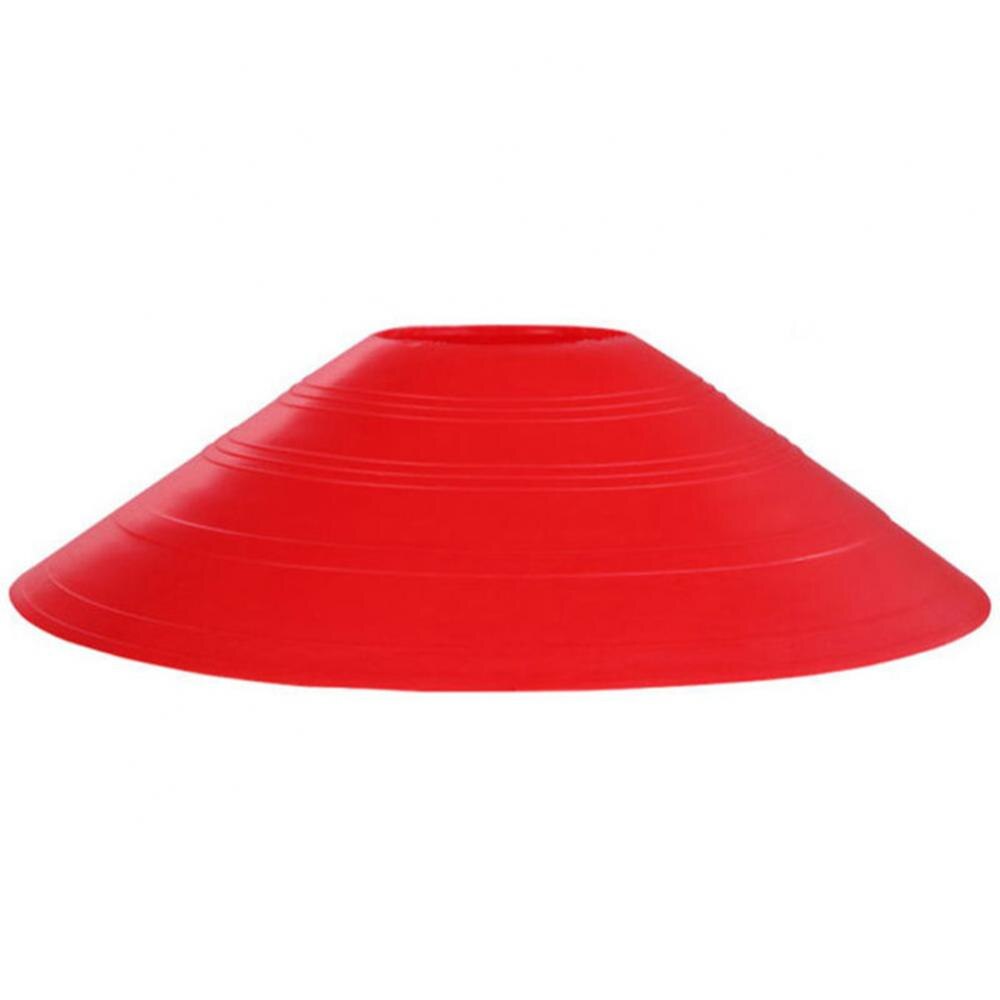 Disc Cones Soccer Football Rugby Field Marking Coaching Training Agility Sports Fit Inline Skating Skateboard Traffic Parking: Red