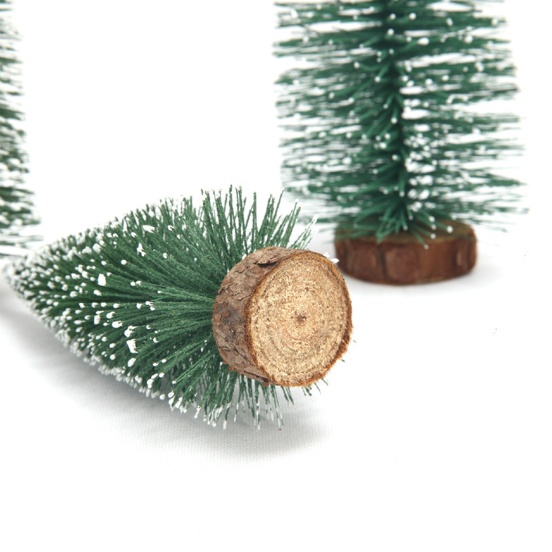 3cm arbre de jardin piquets décoratifs fileurs de vent ornement de jardin Pots de plantes miniatures fée bricolage