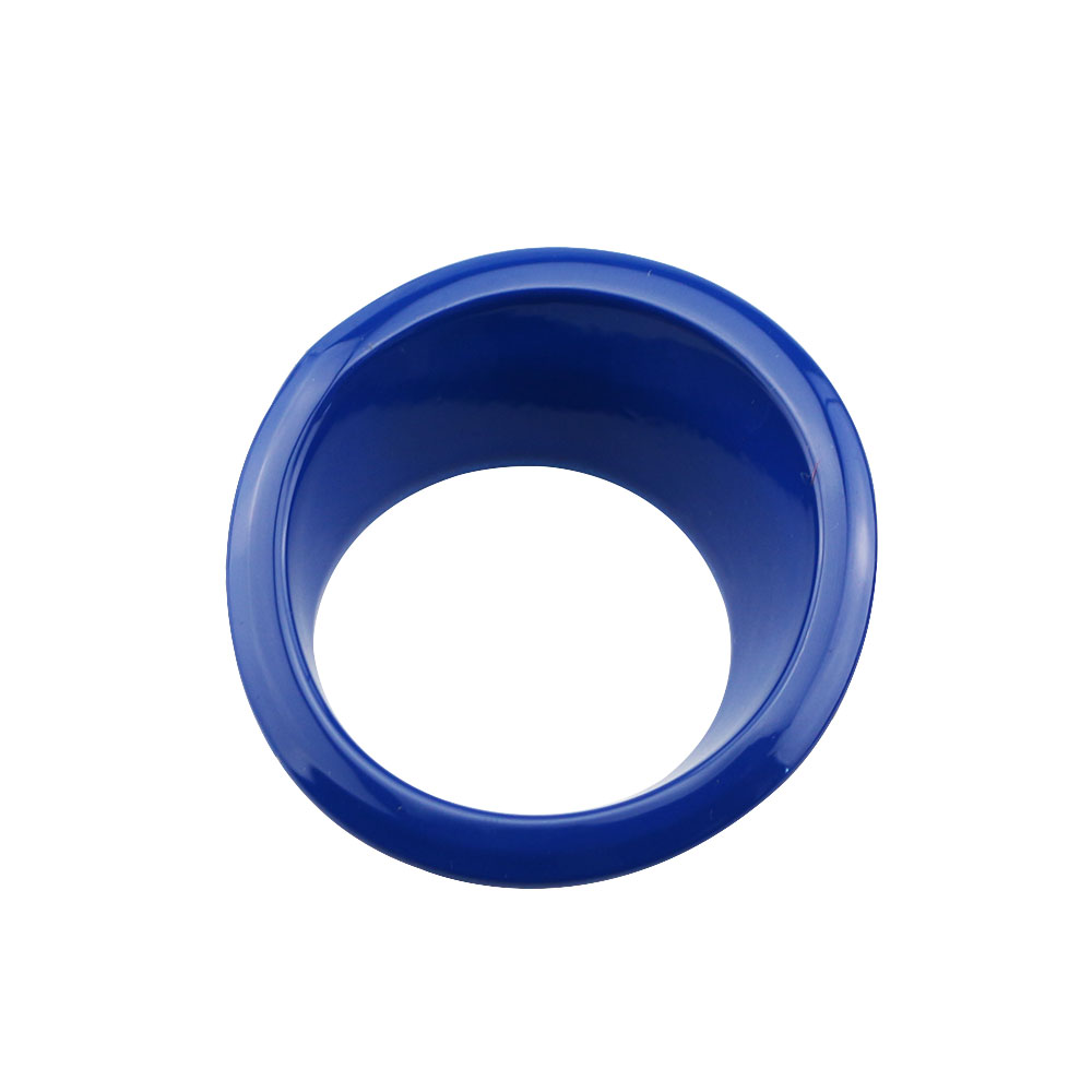 Car Chrome Ignition Switch Key Decoration Ring Circle Trim for Jeep Compass 2th Renegade - Stickers: smart blue