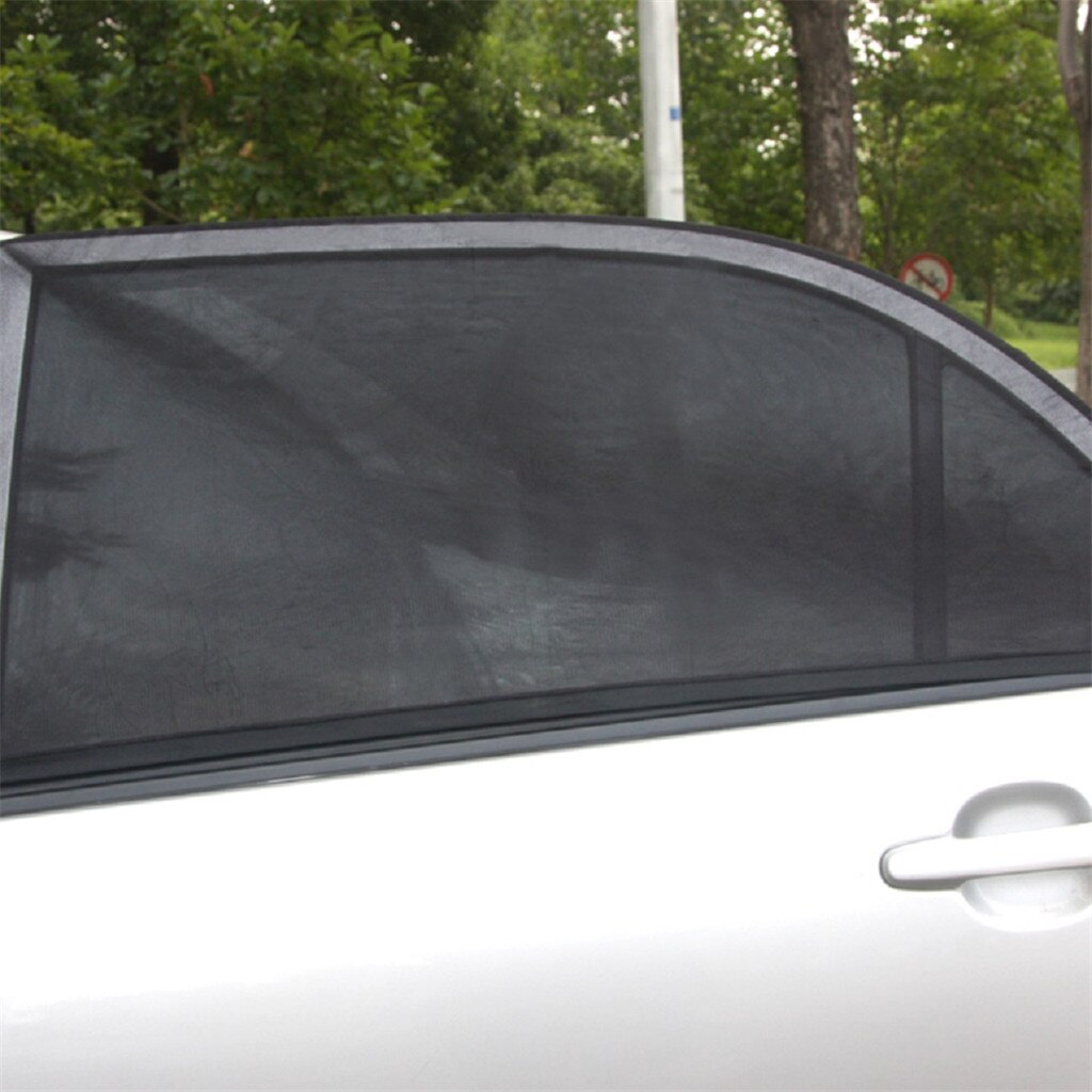 2 Stuks Auto Rear Side Window Zonnescherm Gordijn Mesh Cover Shield Protector