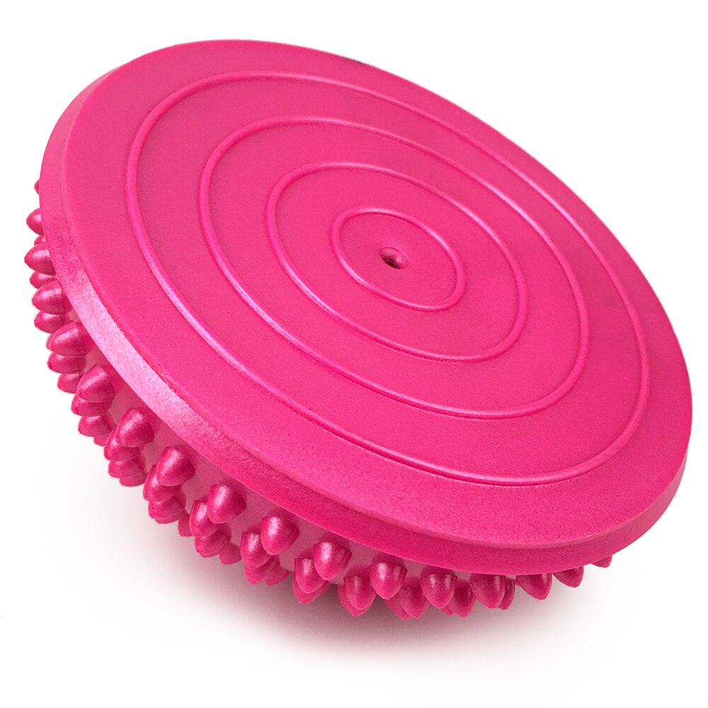 Inflatable half ball Yoga Foot Massage Ball 16CM Massage Balance Pods Body Rolling Foot Wake Spiky Point for Gym Fitness Pilates