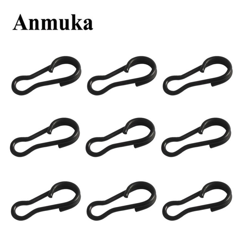 50Pcs Europese Matte Black Grote Pin Vormige Pin Europese Vissen Groep Karpervissen Accessoires
