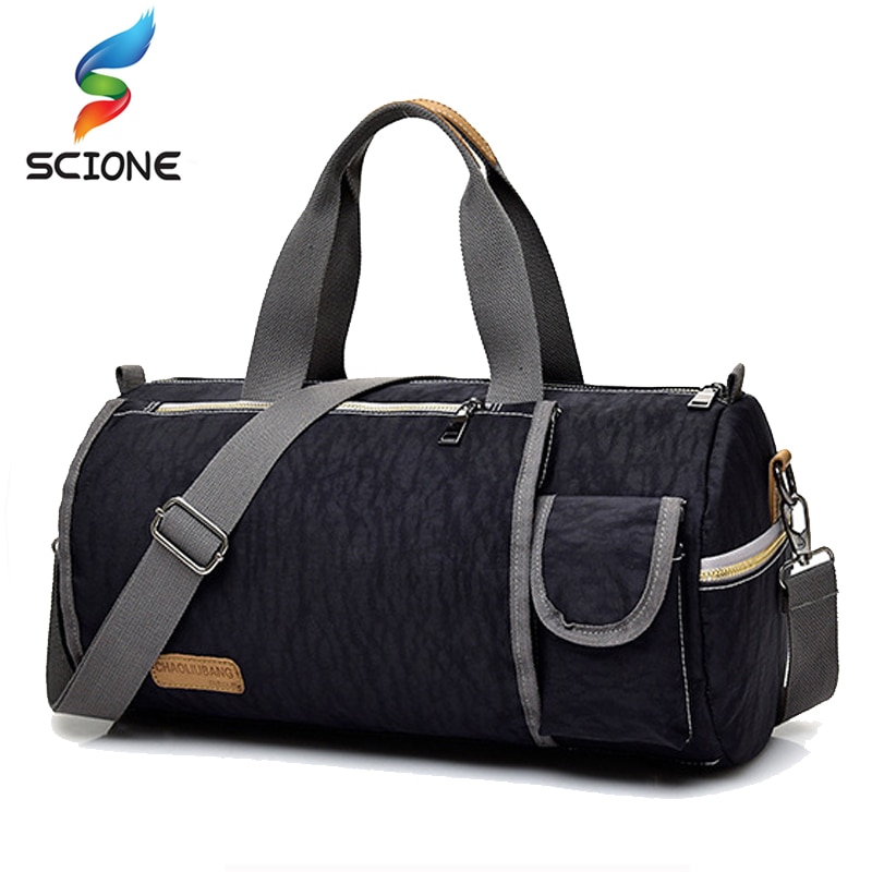 Speciale canvas trainingstas waterdichte sporttas fitnesstassen multifunctionele schoudertas heren dames