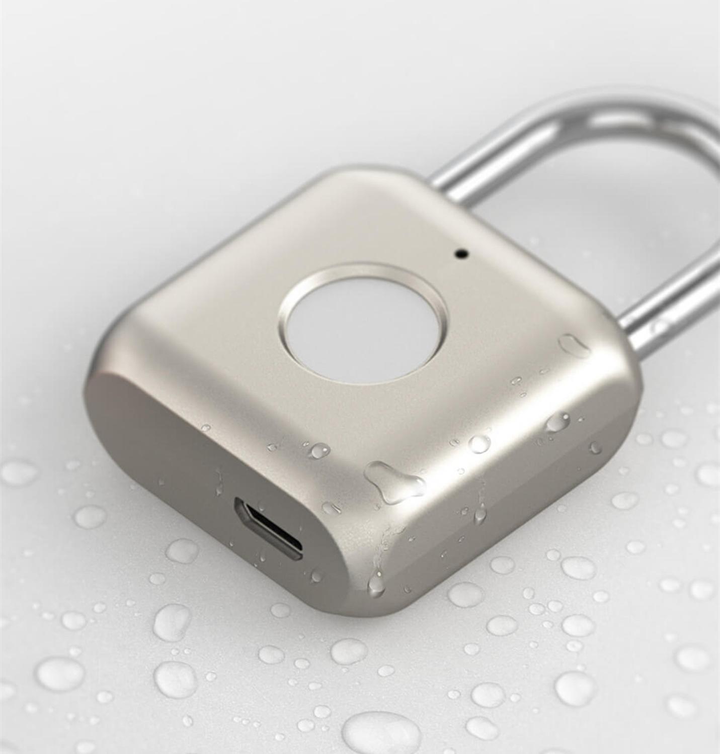 Xiaomi-cerradura inteligente con huella dactilar para puerta, candado antirrobo con carga USB, sin llave, con estuche de viaje para cajón, modelo Kitty Mijia