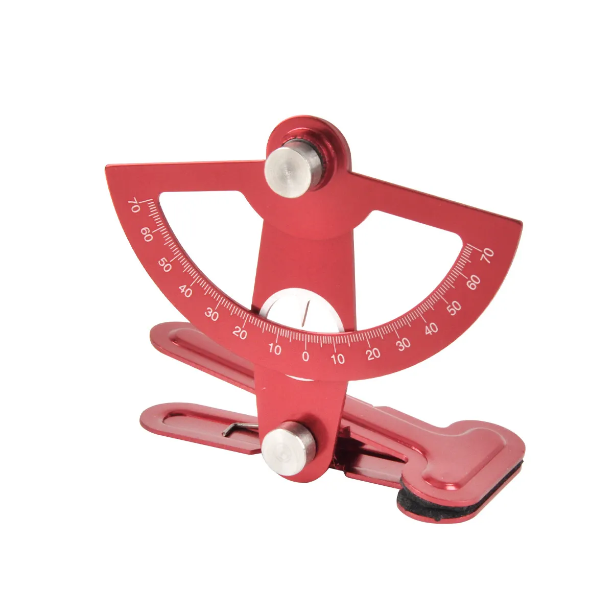 Herramienta de bricolaje para Hobby RC, medidor de lanzamiento de aluminio anodizado milagroso para modelos RC