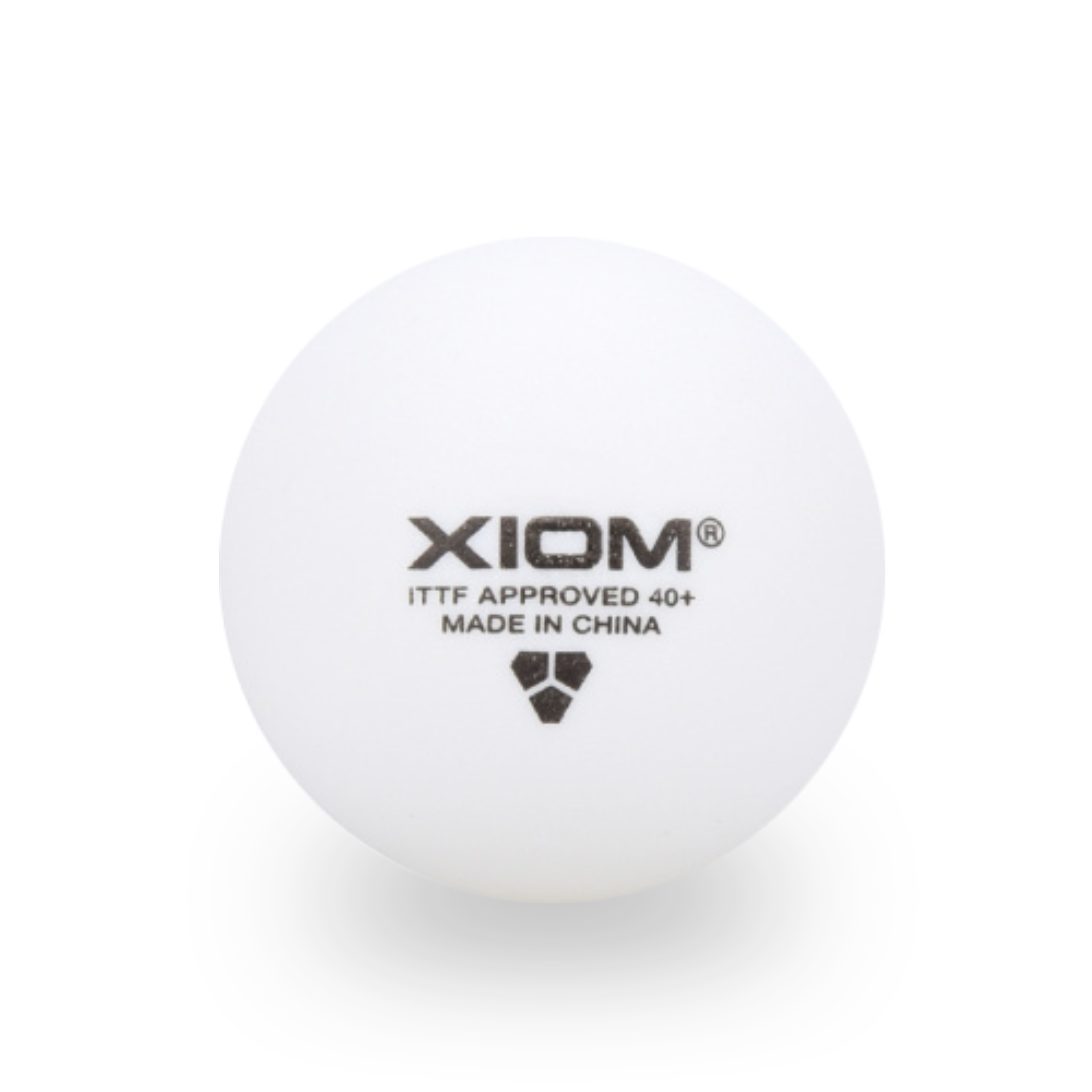 12 Ballen Xiom Oza 3-Star Tafeltennisballen (Met Naad, Abs 40 +) plastic Pingpongballen Ittf Goedgekeurd: Default Title