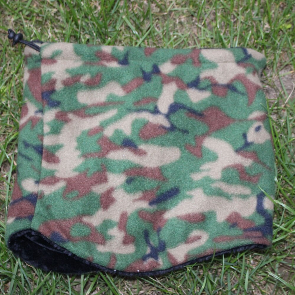Winter Neck Warmer Thermal Fleece Motorcycle Thick Tube Gaiter Face Scarf Windproof Men Women Bandana Cycling Outdoor Headband