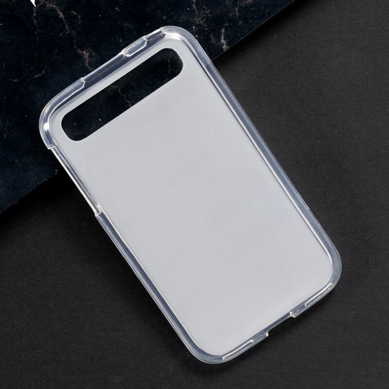 For BlackBerry Classic Gel Pudding Silicone Phone Protective Back Shell For BlackBerry Q20 Soft TPU Case: For BlackBerry Q20 / Frosted White
