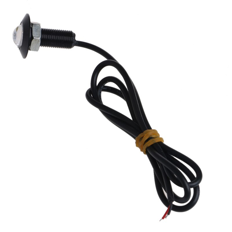 1 Paar Ultra Dunne 23Mm 12V Auto Led Drl Dagrijverlichting Eagle Eye Lamp
