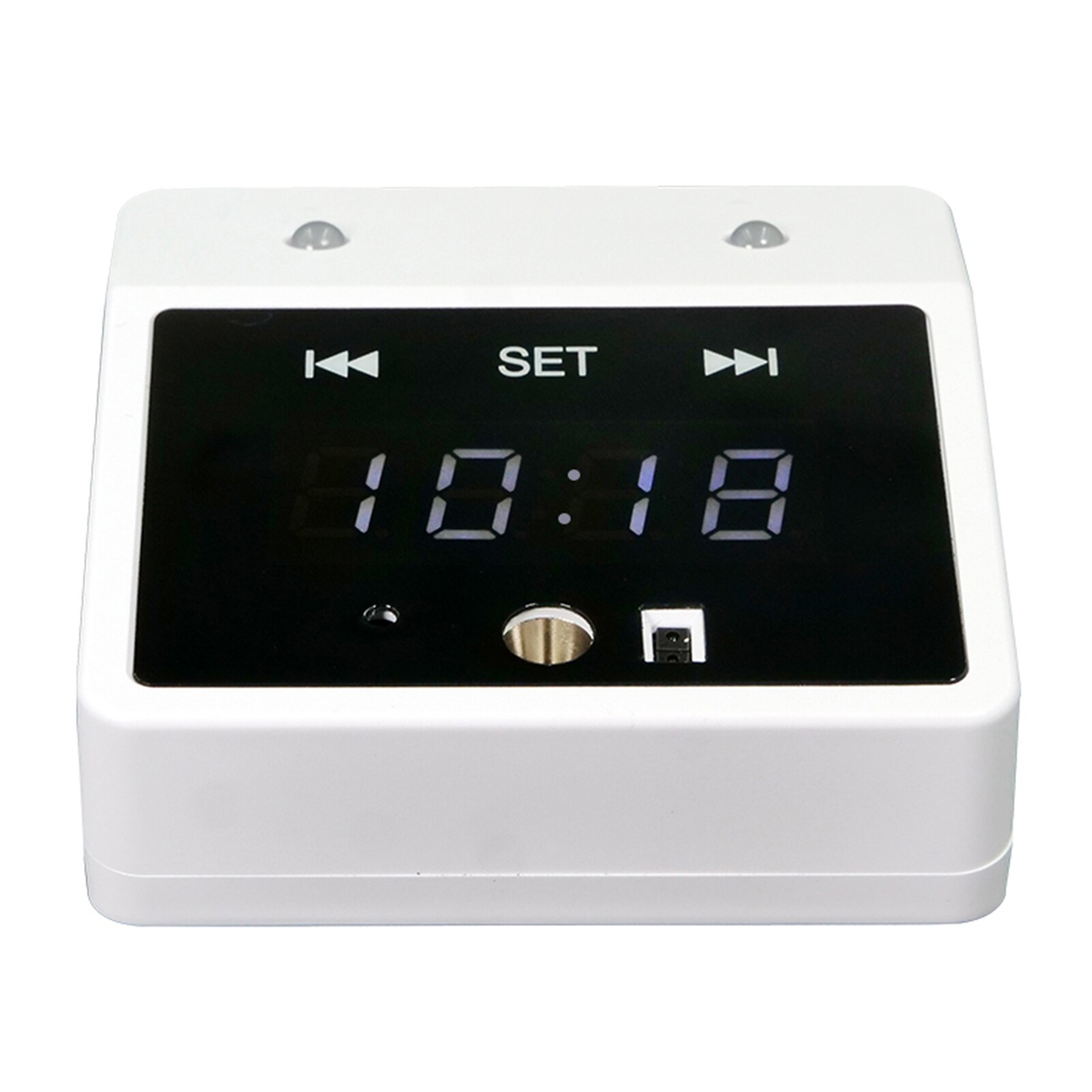 Termometer Digital Non-contact Infrared Mini Thermometer Clock Function Counting Function 30 Memory Sets 3 Fixing Ways °C/°F USB